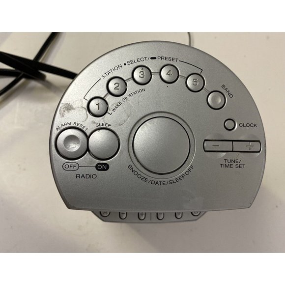 Sony Dream Machine AM /FM Clock Radio - Model ICF-C793 Tested Works - Picture 10 of 12